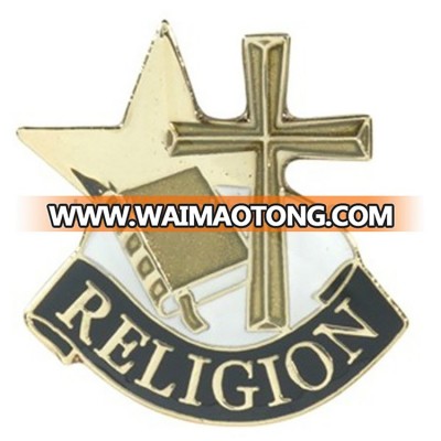 Custom religion cross Pin/badge/patch+ high quality