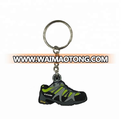 Football Sports Soft PVC 3D Sneaker Running Shoe Keychain