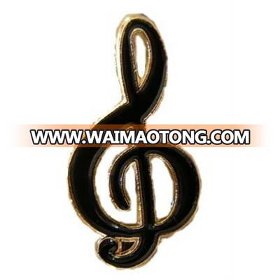 Music note custom lapel pin