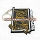 Fashion promotional personalised custom design pvc keychain