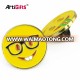 Badge pin factory bulk gold free sample smiling face metal emoji lapel pins