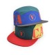 custom logo screen printing waterproof hat 5 panel nylon cap